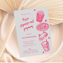 Search for pizza movie invitations Popcorn