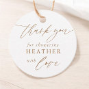 Search for engagement party favour tags Gold