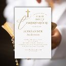 Search for gold cross invitations Script calligraphy
