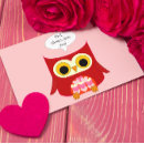 Recherche de hibou toujours amour cartes postales Valentine