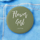 Recherche de petite fille badges Flower girl