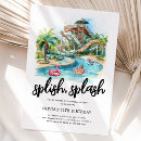 Search for waterpark invitations Summer