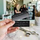 Search for comb business cards Hairdresser