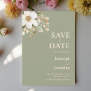 Search for elegant floral save the dates Wildflower