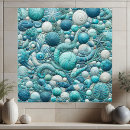Search for aquamarine tiles Sea life