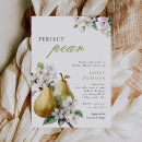 Search for perfect pear invitations Floral