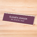 Search for blank name plates Minimalist