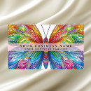 Recherche de conscience cartes visite Papillon