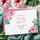 Search for luau engagement party invitations Watercolor