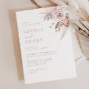 Search for floral invitations Pink