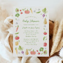 Search for organic baby shower invitations Greenery