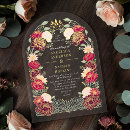 Search for red and pink wedding invitations Flowers