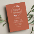 Search for copper foil wedding invitations Modern