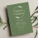 Recherche de vert camouflage invitations Élégant