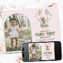 Recherche de fairy anniversaire invitations Fille 1er