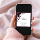 Search for mauve square invitations Floral