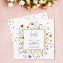 Recherche de boho chic bridal shower invitations Script de calligraphie