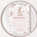 Search for bunny baby girl shower invitations Pink