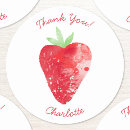 Search for strawberry thank you stickers Sweet