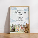Search for let the adventure begin posters Woodland baby shower