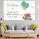 Search for teddy bear baby shower banners Stuffed animal