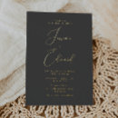 Search for urban chic wedding invitations Bold