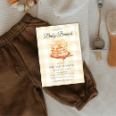 Search for pancake baby pregnancy invitations Gingham