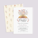 Search for a new chapter begins invitations Flowers