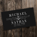 Search for scales of justice business cards Masculine