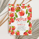 Search for apple of my eye baby shower invitations Autumn