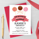 Search for cake pop invitations Modern