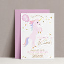 Recherche de licorne magique invitations Moderne