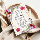 Search for red and purple wedding invitations Boho