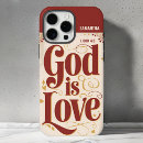 Search for god is love iphone cases Inspirational