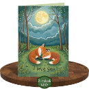 Search for fox valentines day cards I love you