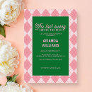 Search for golf bridal shower invitations Modern