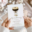 Recherche de martini bridal shower invitations Martini à expresso