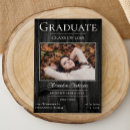 Search for graduate open house invitations Typography