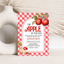 Search for apple of our eye baby shower invitations Fall