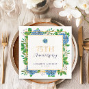 Search for 75th anniversary napkins Vow renewal