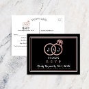 Search for rose gold faux foil postcards Trendy