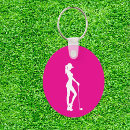 Search for swinging keychains Golfer