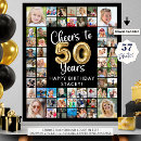 Search for 50th birthday posters Modern
