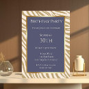 Search for zebra print birthday invitations Trendy