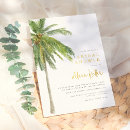 Search for palm tree bridal shower invitations Boho