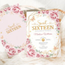 Recherche de elegant 16ans anniversaire invitations Anniversaire 16 ans