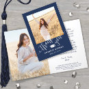 Search for blue graduation thank you cards High school or college