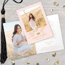 Recherche de pink thank you cards Rose et or