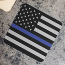 Search for thin blue line coasters Police
