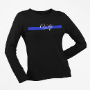 Recherche de ligne bleue tshirts Officier